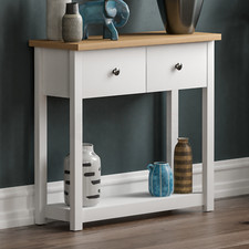 SALE White Console Table 2