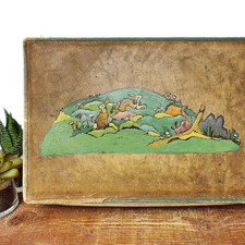 Antique Vintage Leather Box