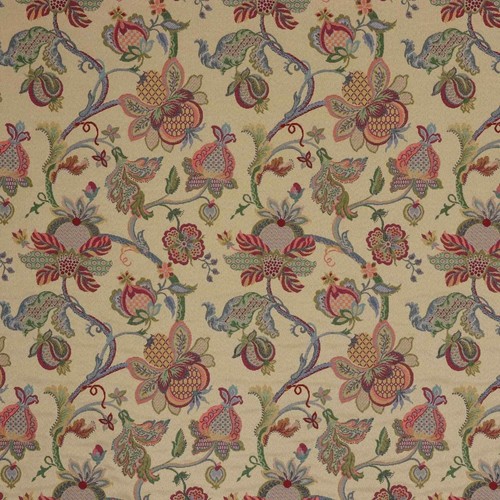 Jacobean garden tapestry - jacobean,