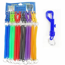 Retractable spiral clip - retractable, on