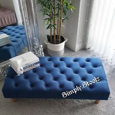 Large Chesterfield Footstool  Coffee Table choice of colour
