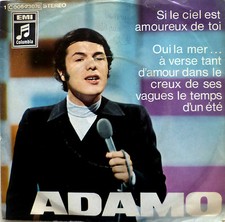 7" 1969 IN VG++! ADAMO Si le