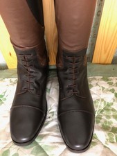 MARK TODD COMPETITION FIELD BOOTS EU 43 (UK 9) riding equestrian brown BNWT