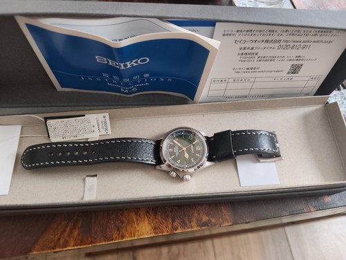 Seiko alpinist green men - seiko,