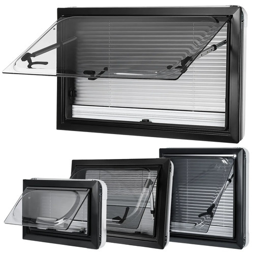 Camper van windows hinged - van,