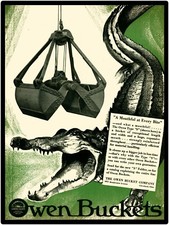 Vtg. Look Owen Buckets New