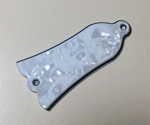 Truss rod cover white pearl - pearl, 4