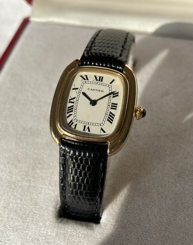 Cartier gondole ladies 18ct - cartier, ladies;