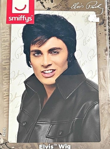 Smiffys elvis wig fancy dress - wig,