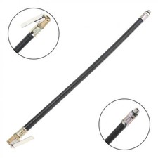 Air Tyre Inflator Pressure Car Auto Tire Hose Pump Gauge Hose Connector Flexible