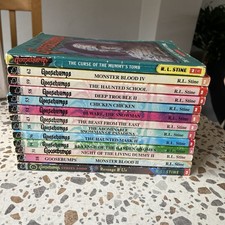 Goosebumps Paperback Books x13