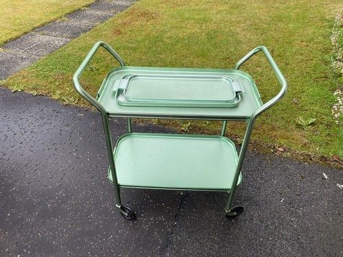 Rare mint green woodmet - green,,