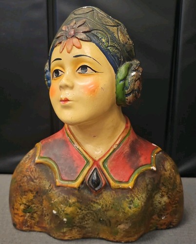 Vtg chalkware plaster - chalkware,