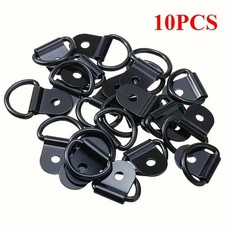 10pcs Heavy Duty D-Ring Tie