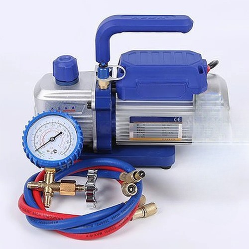 Vacuum pump refrigerator - pump,