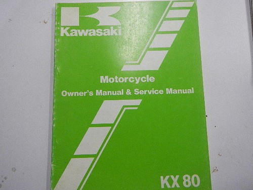 1986 kawasaki kx80 owner - kawasaki,