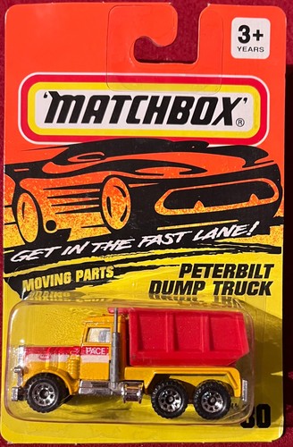Matchbox peterbilt dump - matchbox,