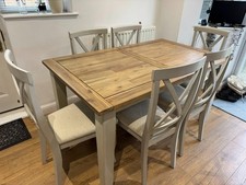 Solid Oak Extending Dining