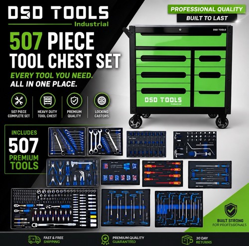 Tool chest box trolley cabinet - tool,