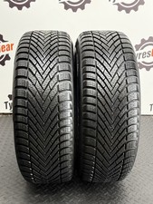 2x 205 55 R16 91T PIRELLI WINTER CINTURATO M+S 7mm TESTED FREE FITTING 