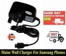 Mains Wall Charger For Samsung GT-E1200 E1190 E1150 E2121 B2100 E1080i E1205Y
