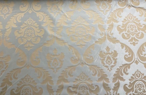 Vintage damask fabric - damask, blue