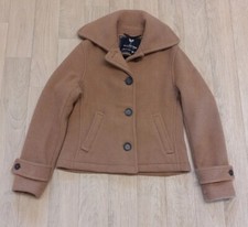 John Partridge Size 10 Camel Coloured Wool Mix Jacket