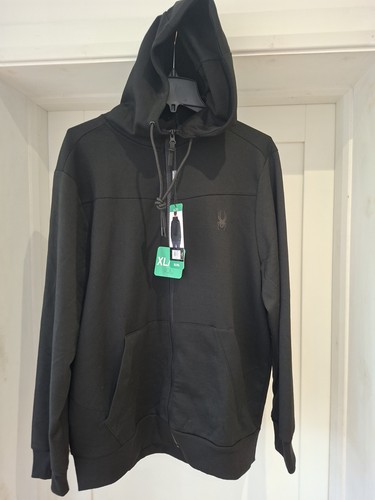 Spyder black full - full, zip
