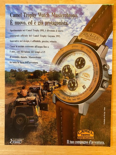 Camel trophy watch collection - watch,