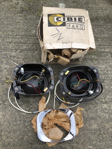 Citroen dyane headlight bowls - dyane,
