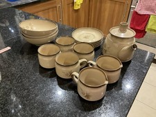 Denby Pottery Memories Part Tea Service Set. Excellent Condition Unused No Box