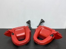 2002 HONDA S2000 AP1 OEM RED ROLL HOOP PAIR OF HOOPS DRIVER PASSENGER USED