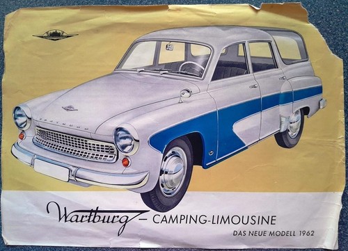 Wartburg 311 camping brochure - camping,