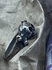 WW2. German silver ring. World War II.
