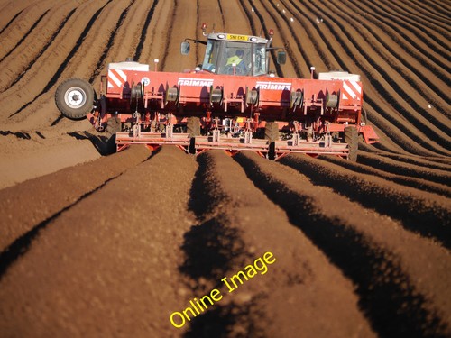 Photo 6x4 potato planting near - photo,