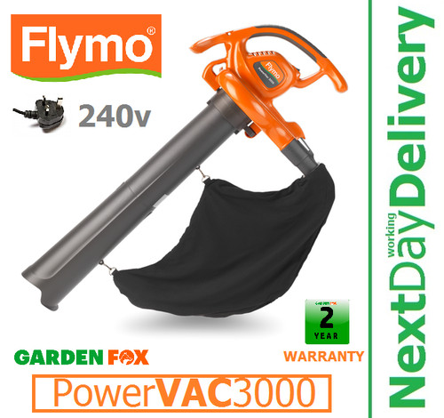 Flymo powervac 3000 240v mains - 240v,