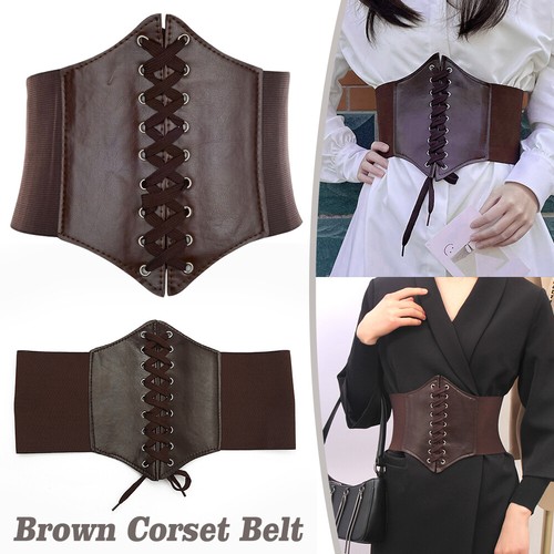 Women ladies wide corset - corset, belt