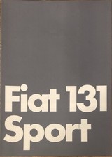 Fiat 131 Sport brochure