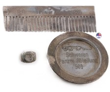 German WW2 Set Comb Ring Plate