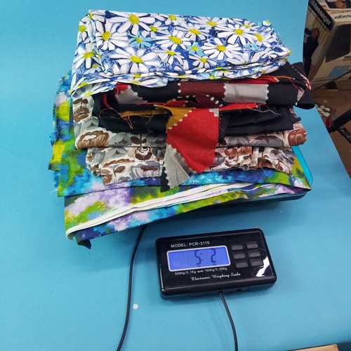 Fabric remnant lot - fabric, repro