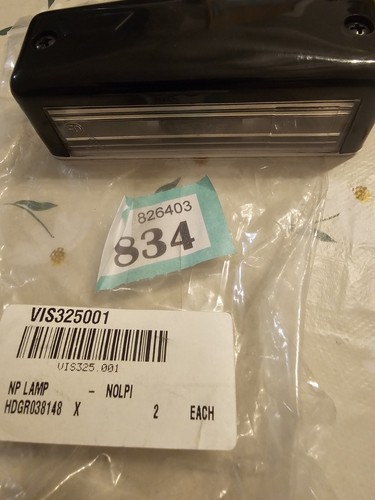 Vision alert number plate - vision,