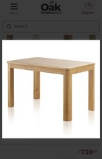 Romsey/Hove Natural Solid Oak