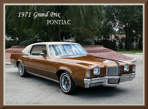 1971 pontiac grand - 1971, brown