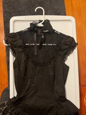 Lip Service black lace zipper