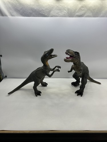 Large dinosaur soft rubber - 2x,
