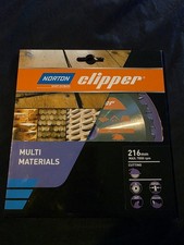 Norton Clipper Multi Material 216mm Cutting Discs 24T