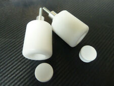 YAMAHA XJR 1300 all years CRASH PROTECTORS ENGINE SLIDER BOBBINS BUNGS WHITE