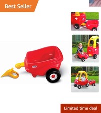 Durable Cozy Coupe Toy Trailer - Perfect for Indoor & Outdoor Fun, Ages 18M+