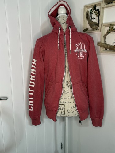 Soul cal red zip - co, hoody