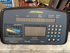 Life fitness 9500hr cross trainer display